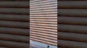 Обшил  дом блок хаусом