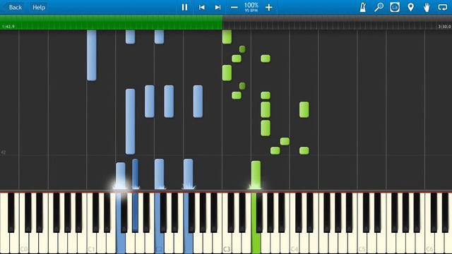 Maksim Mrvica - Croatian Rhapsody (Tonci Huljic) [Piano Tutorial] Synthesia смотреть онлайн