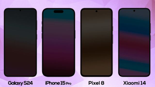 Samsung Galaxy S24 Vs. Apple iPhone 15 Pro Vs. Google Pixel 8 Vs. Xiaomi 14 смотреть онлайн