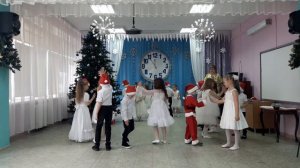 Новогодний вход "Дед Мороз всю ночь колдовал"