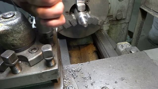 Как сделать ШПОНОЧНЫЙ паз на ВАЛУ?  Станок 1к62
