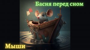 БАСНЯ МЫШИ? | АСМР ? спокойное чтение | ? Сказка на ночь | Изображения MidJourney