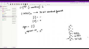 MAE 384 - Decimal to 32 Bit Standard