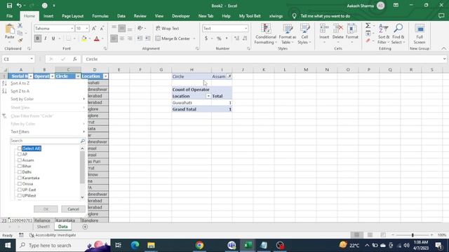 How to create pivot table using VBA. смотреть онлайн