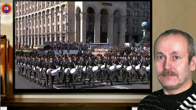 Как маршируют военные Украины. Марш січових стрільців. SMart1961.