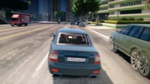 СУЕТА НА ПРИОРЕ В GTA 5 ШАШКИ ПО ГОРОДУ