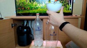 Перезагрузка DIY системы CO2 на соде и уксусной кислоте