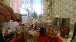Фасоль с грибами в автоклаве малиновка.