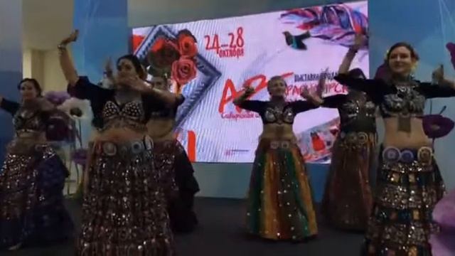 АТС (Американский Трайбл Стиль) на выставке АРТ Красноярск