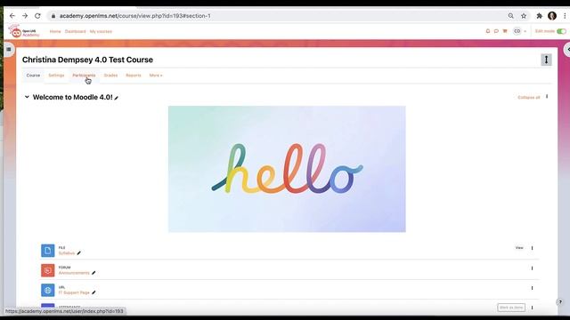 Moodle 4.0 Tutorial Videos-How to Locate Course Admin Settings смотреть онлайн