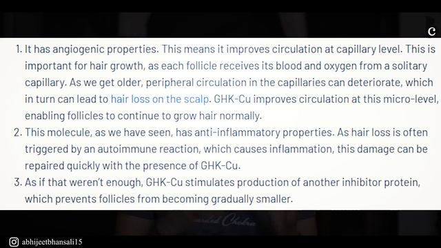 Copper Peptide (Copper Tripeptide -1/ GHK-Cu) & Hair Growth - All You Need To Know | Bearded Chokra смотреть онлайн