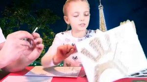 3D Пазл  Складываем Эйфелеву башню 1 часть