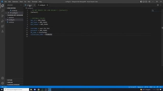 Create A Telegram Bot In Python And Connect It To MongoDB Atlas Cloud Database (pymongo)