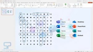 ? SOPA DE LETRAS INTERACTIVA en PowerPoint ?