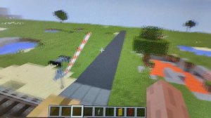 ПОЕЗД БЕЗ ТОРМОЗОВ! Работаю дежурным по переезду в Майнкрафте | •√Super чел√• Minecraft