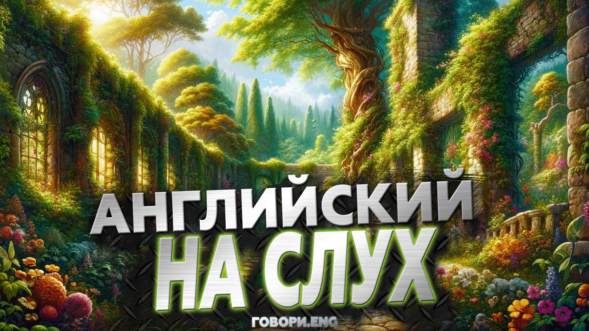 Английский на слух | Тайный сад: Зачарованный рассказ на английском 🌿🗝️