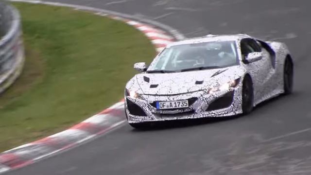 Acura продолжает тестирование спорткара NSX смотреть онлайн