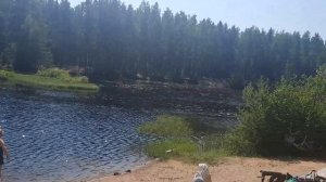 Озеро Каменка Рахья Ленинградская область