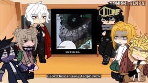 League of Villains + Pro Heroes React to Deku // Izuku Midoriya // MHA