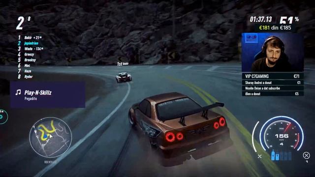 (Hard) NFS Heat: Eddie's Skyline R34 GT-R Legendary Edition ULTIMATE+ 400+ (PS4 Pro) смотреть онлайн