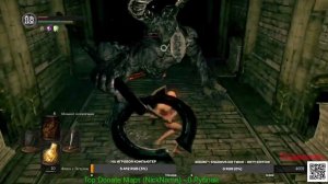 Dark Souls Remastered - Титановый Демон в Катакомбах труп - NG+3 Без Прокачки
