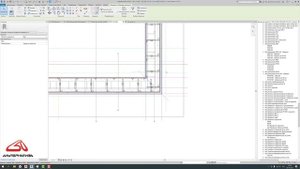 Revit_Моделирование АЦЭИД (фанеры) под парапетной крышкой при помощи формообразующих элементов