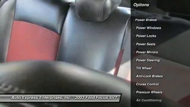 2003 Ford Focus SVT Orlando FL 32822 смотреть онлайн