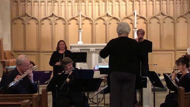 Bring a Torch - flute choir ( with piccolo solos)- The Lancaster County Flute Ensemble смотреть онлайн