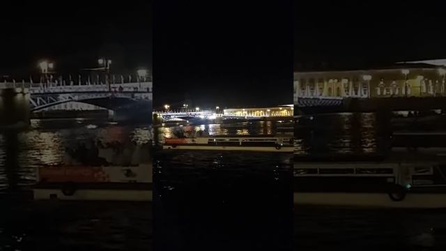 Развод мостов Санкт-Петербург. Под живую музыку. смотреть онлайн