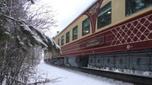 Паровоз Л-4372 с туристическим поездом "Уральский экспресс" Екатеринбург — Верхняя Пышма
