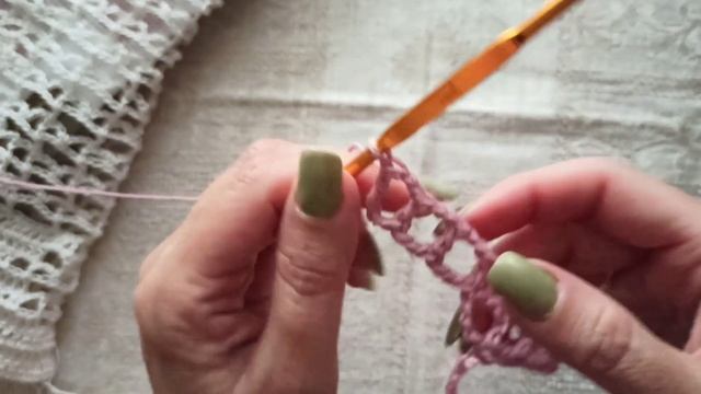 Филейное вязание крючком урок 2. Прибавление и убавление клеток.