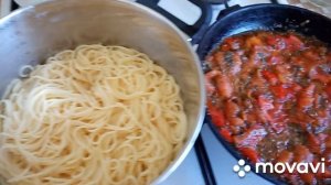 Готовим легко и просто- паста с морепродуктами