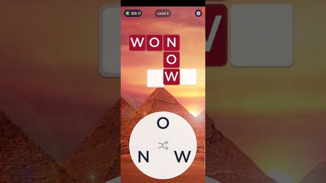 Word of Wonders:Crossword to Connect Vocabulary(WoW) Level 3 Gameplay