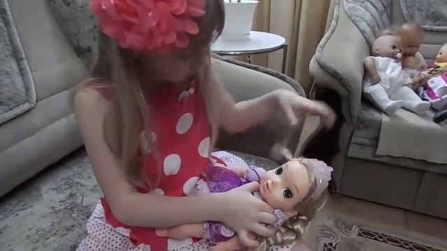 Моя новая кукла Принцесса Рапунцель. Часть 1. смотреть онлайн