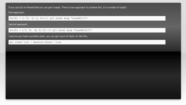 How to remove range of git stash? смотреть онлайн