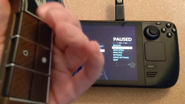 Clone Hero, with the GH Live Xbox One dongle, on Steam Deck смотреть онлайн