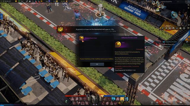 What's the Coin reward for 1st place in Arkesia Grand Prix, Lost Ark смотреть онлайн