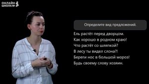 Предложение. Виды предложений. Видеоурок 3.1. Русский язык 4 класс