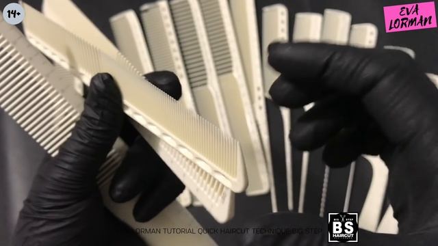 Расчески для Парикмахеров с РАЗМЕТКОЙ! Как выбрать расческу для стрижки волос! Уроки!