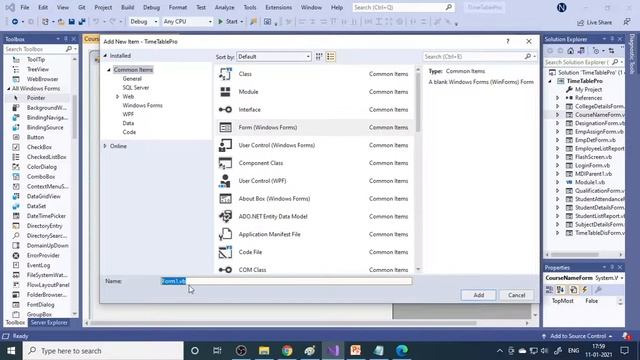 College Student Attendance vb.net project with SQL server | Database Mini Project | VB184 #highblix
