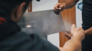 Оклейка фар Kia Optima