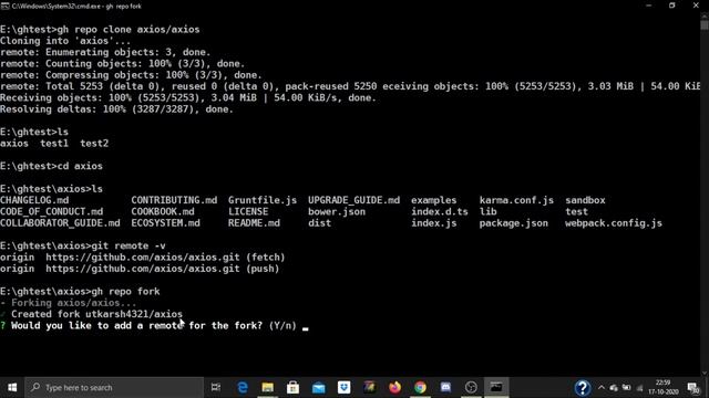 Repo in Github CLI (Part-2) смотреть онлайн