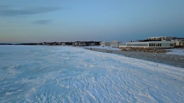Entire Ocean Frozen, CRAZY! (Drone View) смотреть онлайн