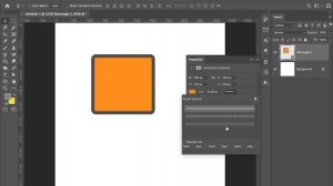 Rectangle Tool shakllar chizish | Photoshop 11-dars