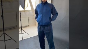 Мужской спортивный костюм адидас Тенис синий Винтаж 90-х Adidas  Австрия Спортивный костюм