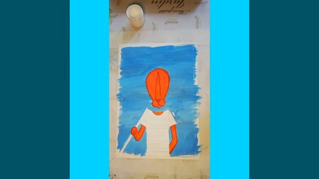 Рисуем льва из мультфильма "Каникулы Бонифация"