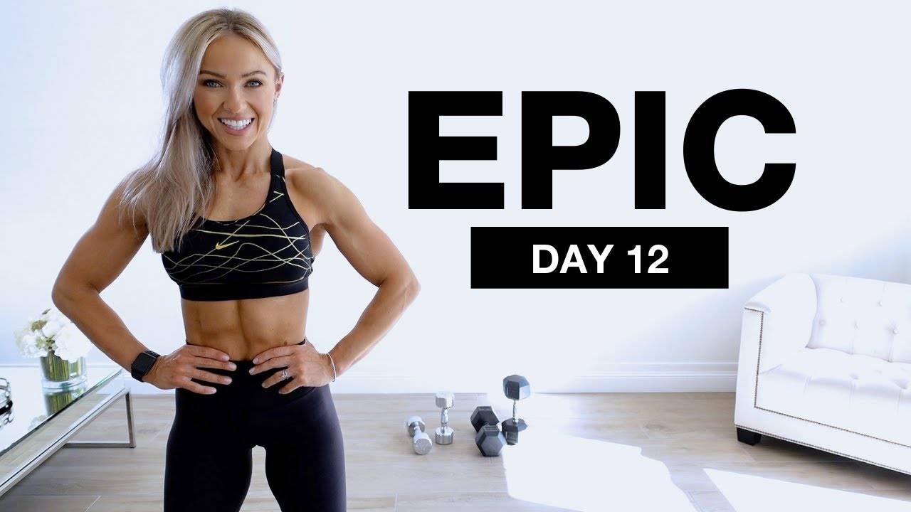 Caroline Girvan - Day 12 of EPIC _ Shoulder Workout with Dumbbells