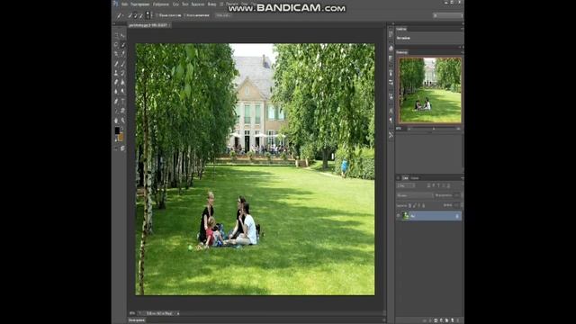Как убрать объект в фотошопе!? смотреть онлайн