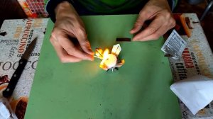 Как разогреть Армейский сухпай на портативной горелке