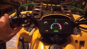 Заводим квадроцикл в -20.